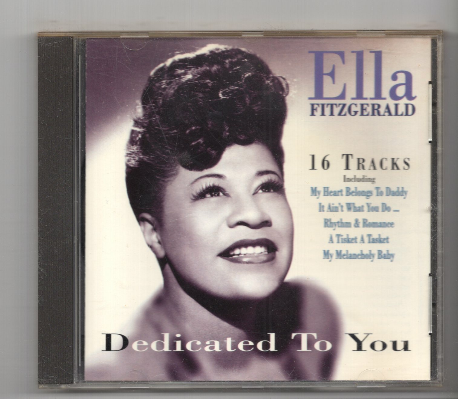 (KG470) Ella Fitzgerald, Dedicated To You - 1995 CD