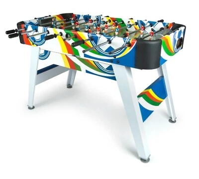 LEOMARK Holz Tischfußball - Fun Fußball - Tischkicker für Kinder mit Zubehör