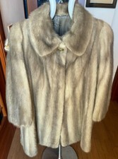 Pelliccia Visone Grigio Artigianale