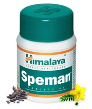 1x Best Herbal Speman Himalaya USA 1 BOX60 TABLETS ORGANIC MEN'S HEALTH CARE NEW