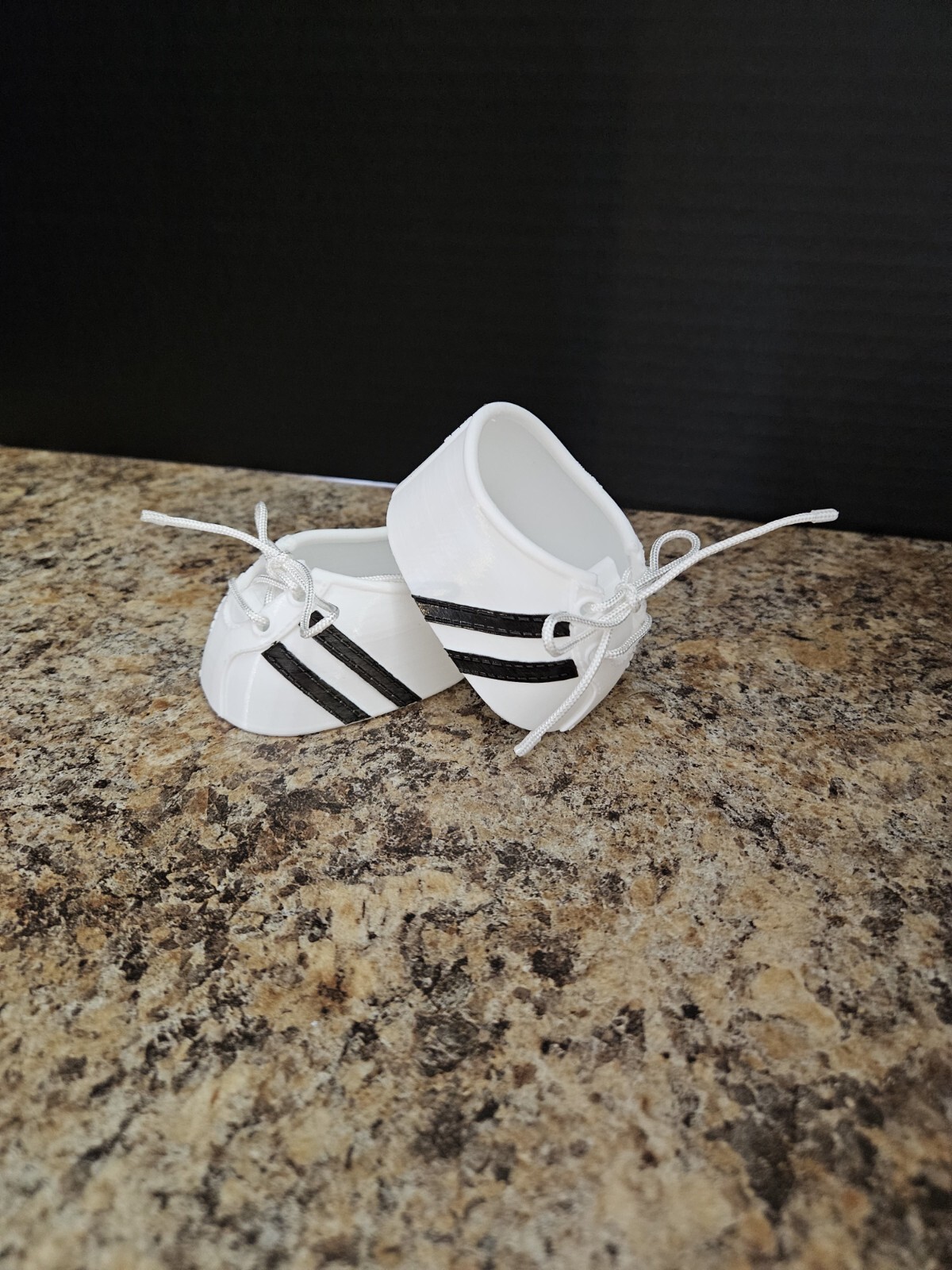 Vintage CPK Cabbage Patch Kids Doll Black Sneakers Replacement Back In Black