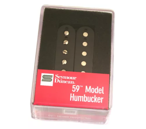 Seymour Duncan 4-conductor SH-1n Black Neck '59 Humbucker Pickup 11101-01-B4c