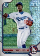 2022 BOWMAN CHROME PROSPECT MOJO LOS ANGELES DODGERS - EDDYS LEONARD #BCP-57