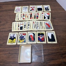 Vtg 60s Nintendo Playing Cards - Hanafuda - M...