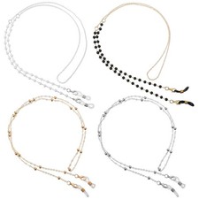 4 Pcs Eyeglass Chain for Women Stylish, Zinc Alloy Glasses Chain Glass Strap ...