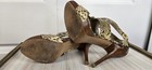 188. Stuart Weitzman Python-Embossed Studded Platform Stiletto - 8.5 - MSRP $495 — photo 7
