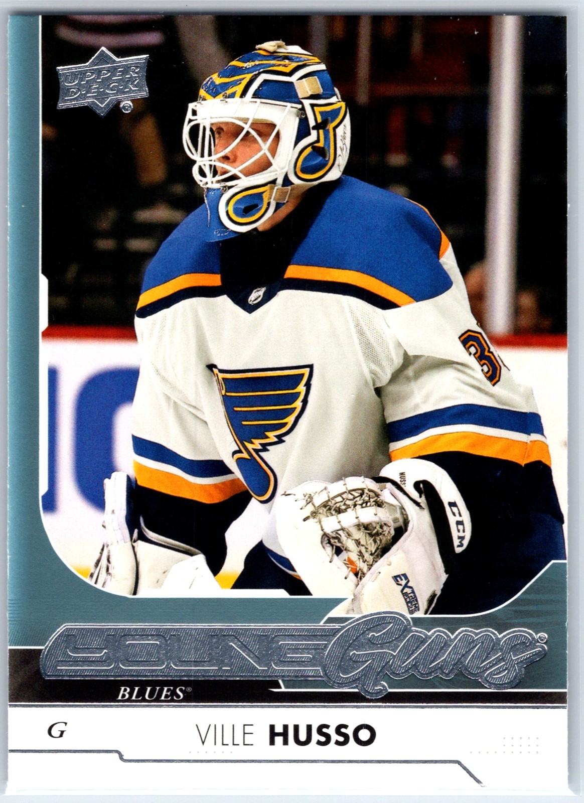 2017-18 Upper Deck #478 Ville Husso YG RC Young Guns Rookie St. Louis Blues