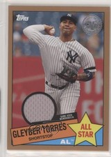 2020 Topps 1985 Baseball All-Stars Relics Gold 9/50 Gleyber Torres 0l7e