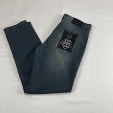 VGB Vintage Genes Black Slim Fit Comfort French Terry Denim Jeans Men's W34x30L