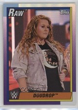 2021 Topps Heritage WWE Rainbow Foil Piper Niven Doudrop #12 r7o