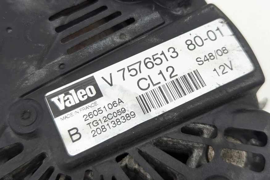 Mini Cooper r56 2007 alternador generador 120a OEM Valeo 7576513 Foto 2 de 4