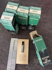 Lot of 5 Vintage Sylvania 5896 Subminiature Tubes - NOS