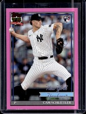 2026 Topps Cam Schlittler 1991 RC Pink Rookie #T91-86 Yankees