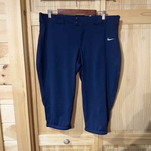 NIKE Women’s Navy Blue Softball Pants Size XL