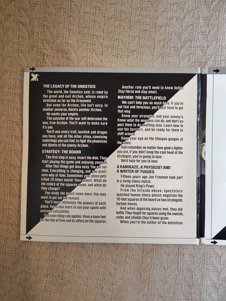 Archon: The Light and the Dark, Commodore 64, Disk, Electronic Arts, 1983 - Image 3 of 4