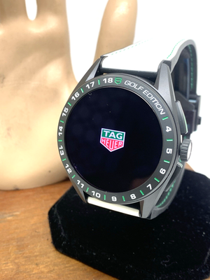 TAG HEUER SBR8A SBR8A81 ゴルフエディション GOLF Tag Heuer Connected Mens Watch SBR8A81 Golf Edition Smartwatch