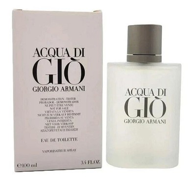Acqua Di Gio Giorgio Armani 3.3 3.4 oz EDT Spray Cologne For Men New Testr