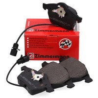 Zimmermann BremsbeläGe + Warnkontakt FüR Audi 100 A6 (4A C4) Vorne 4A0698151C