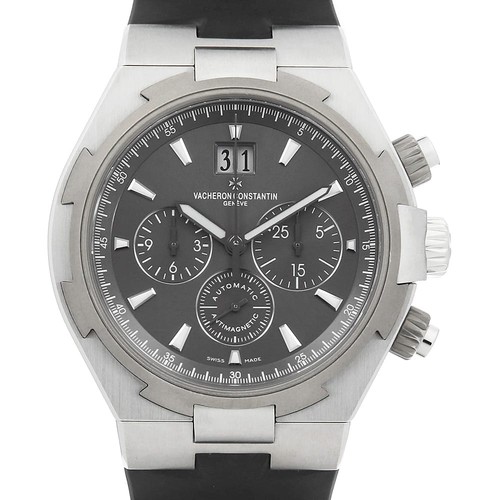 VACHERON CONSTANTIN Overseas chronograph 49150/000W-9501 second hand mens