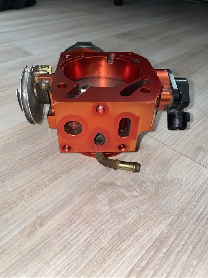 Vintage Red Billet Throttle Body Honda Civic 70mm EG EK B D F H Series - Image 4 of 4