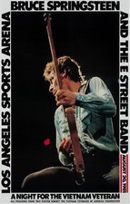 1981 BRUCE SPRINGSTEEN + E STREET BAND CONCERT POSTER -LA SPORTS ARENA - 11"x17"