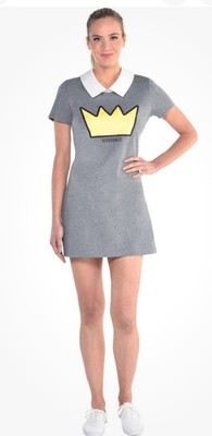 Women's Riverdale Betty Cooper Crown Dress Teen Youth S/m Grey Dress