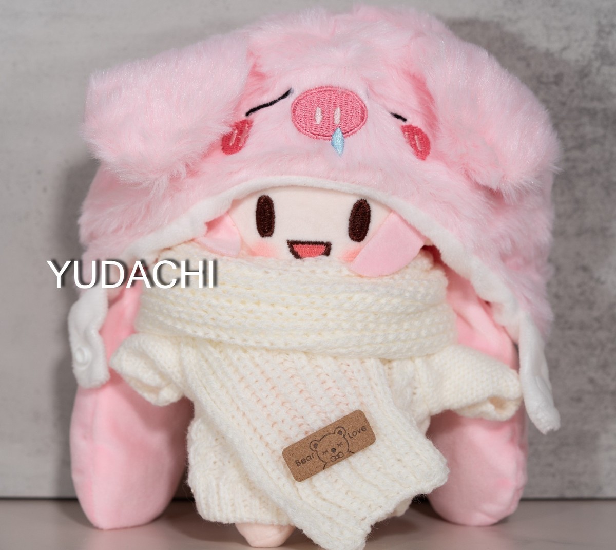 Vocaloid Hatsune Miku Mascot Standing Plush Doll sakura miku pig