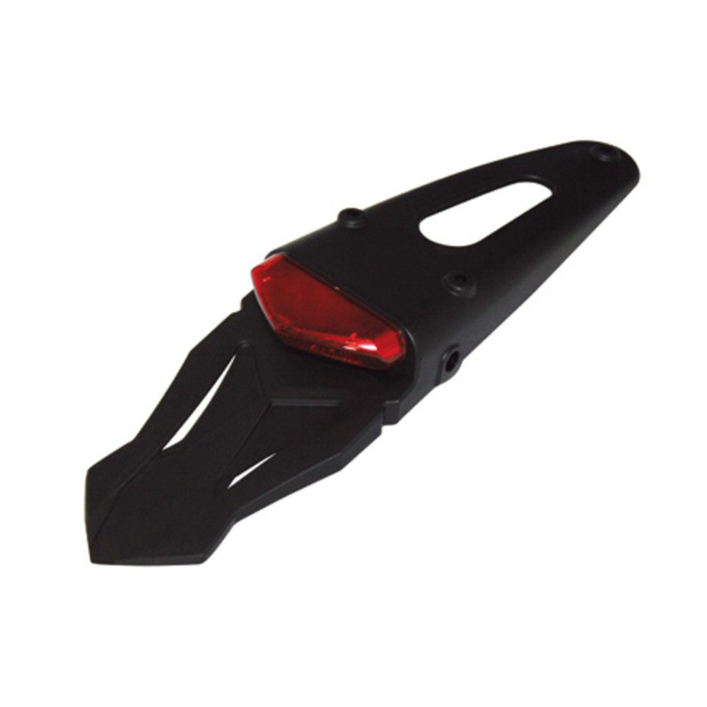 Free Shipping Highsider Smart Crystal Red LED Rear Pilot E-1 Approved