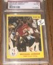 1986 Star Basketball Court Kings #18 Michael Jordan RC Rookie HOF Graded 8 Nm/Mt