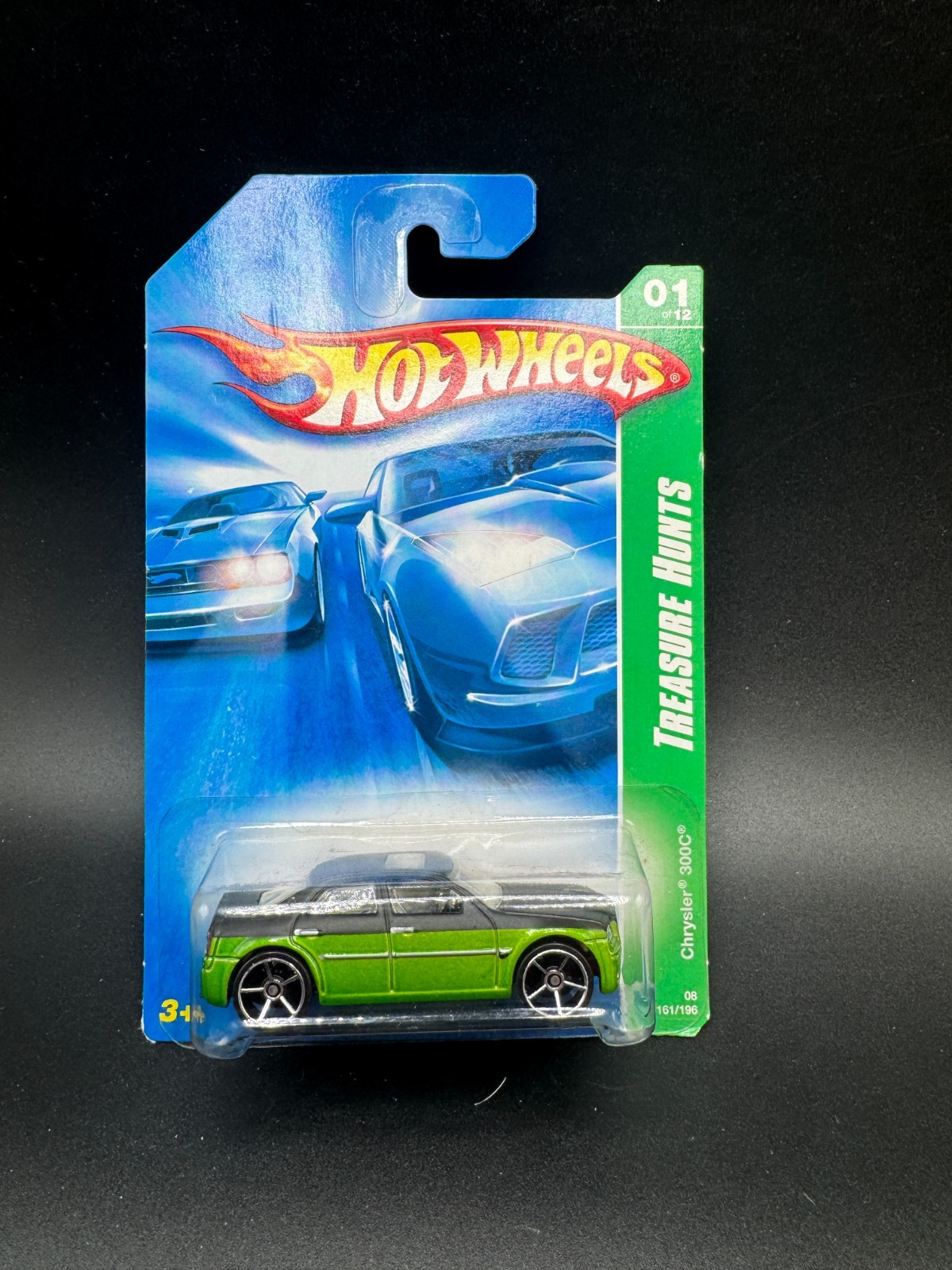 HOT WHEELS TREASURE HUNT 2008 CHRYSLER 300C I2