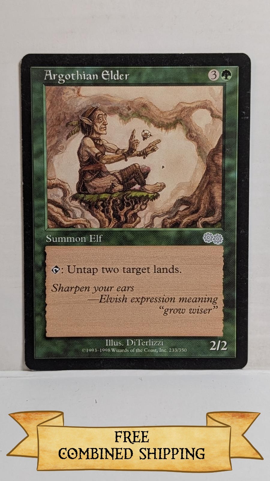 Argothian Elder Urza's Saga ...sku: DE157