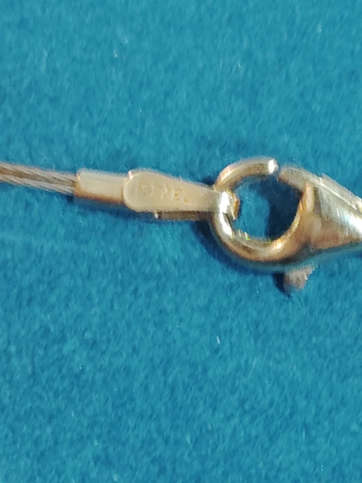 UNIQUE ADI PAZ   14K GOLD 5 STRAND PEARL & WHITE TOPAZ NECKLACE IN  BOX - Image 4 of 4