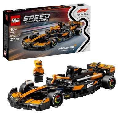 LEGO Speed Champions 77251 McLaren F1  Team MCL38 Rennauto Bausatz, Mehrfarbig