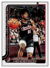 Scoot Henderson 2025-26 Topps #122 Portland Trail Blazers NBA *315