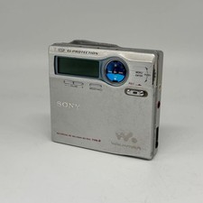 For Parts Sony MZ-R910 Silver MD Walkman Portable MiniDisc Player