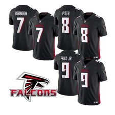 Men's Falcons Black Vapor F.U.S.E. Limited Jersey