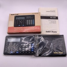 VTG Personal Data Clock Directory Scheduler 65-941 EC-324 Radio Shack Working 