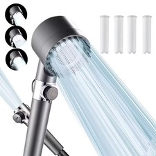 iondrops Filtered Shower Head with Handheld,High Pressure Showerhead w...