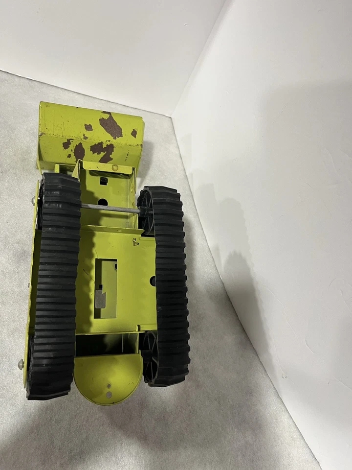 Vintage Tonka USA Track Loader – 1960 Pressed Steel Bulldozer – Complete – Works - Image 4 of 4