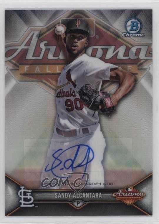 2018 Bowman Chrome 2017 AFL Fall Stars 92/150 Sandy Alcantara #AFL-SA Auto i4v