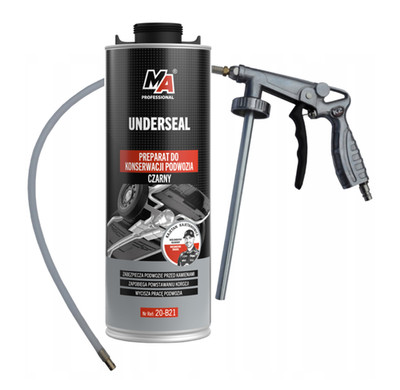 1L UNTERBODENSCHUTZ BITUMEN SCHWARZ STEINSCHLAGSCHUTZ + SPRÜHPISTOLE