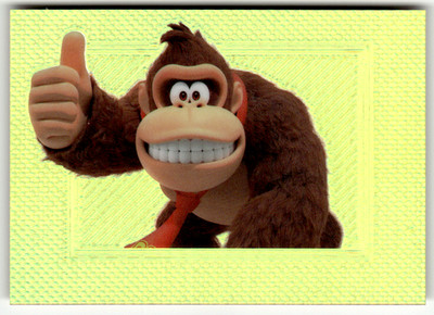 Panini Mario 2 Sticker It's a me, Mario 2025 No 142 Donkey Kong OptiP Optichrome