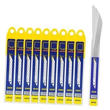 9mm Utility Knife Blades for Vinyl, Window Film, and Art - Snap-Off Blades 