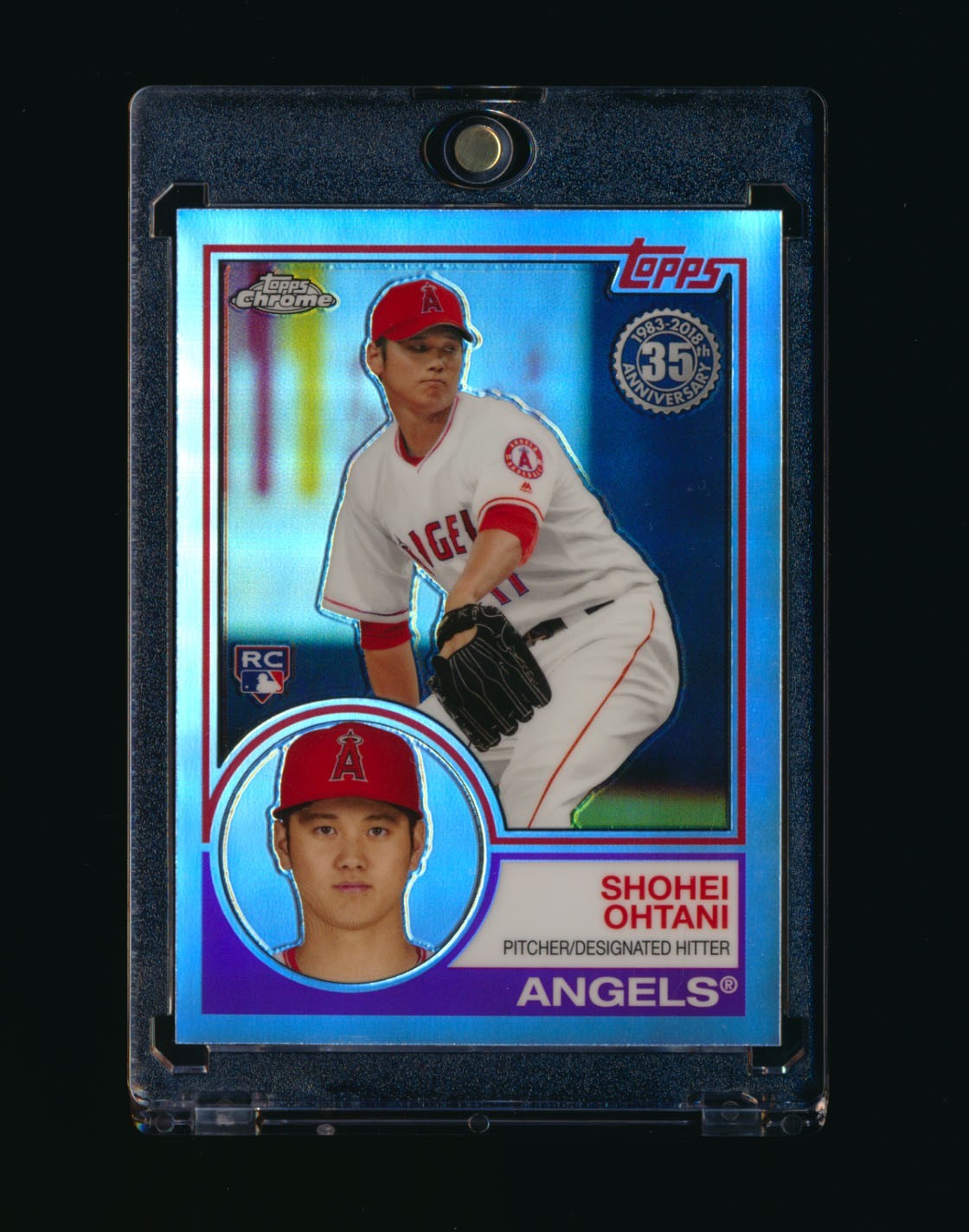 2018 Topps Chrome 1983 35th Anniversary Shohei Ohtani RC ROOKIE Angels