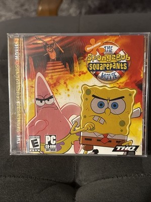 The SpongeBob SquarePants Movie PC Game CD-ROM 2004 Nickelodeon Tested
