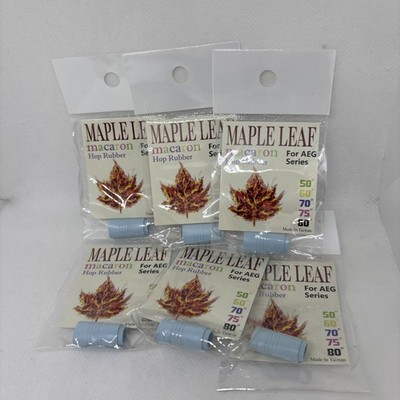 Maple Leaf AEG Hop-Up Packing Rubber Bucking Macaron 70° Lot Of 6