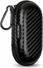 Earbud Case, Earphone Carrying Case Holder EVA Headphone Storage Bag Small Zippe