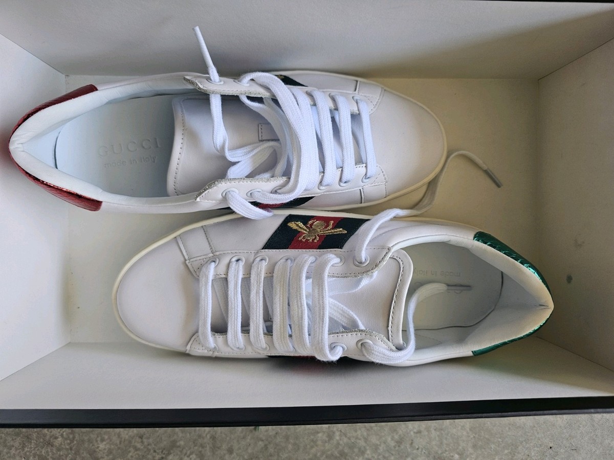 GUCCI New Ace Bee Sneakers | eBay