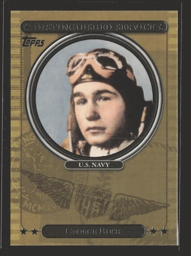 2007 Topps #DS28 George Bush Distinguished Service
