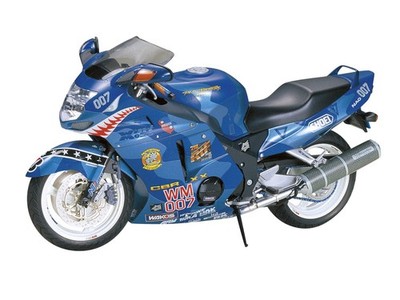 Tamiya 1/12 scale autobicycle No.79 Super Blackbird with Me Color